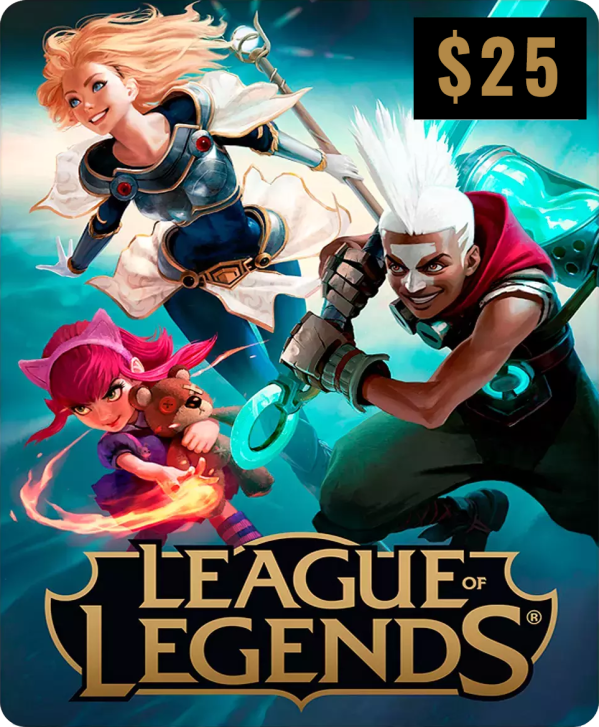 League of Legends - 25 USD - 3300 RP