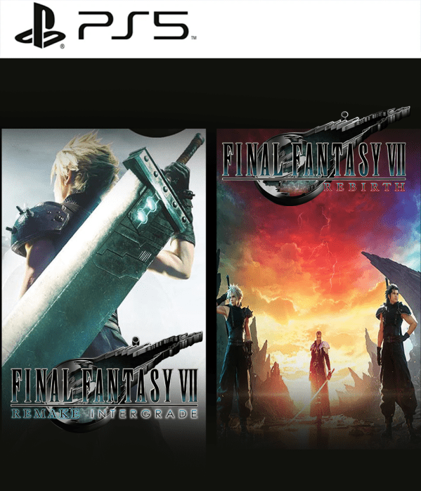 FINAL FANTASY VII REMAKE & REBIRTH Digital Twin Pack - PlayStation 5