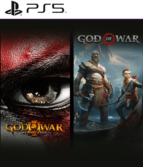Combo God of War 3 & 2018 - PlayStation 5
