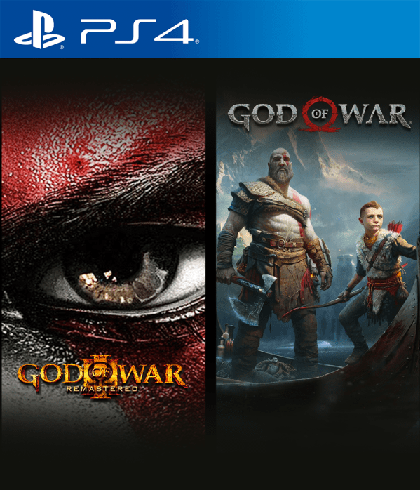 Combo God of War 3 & 2018 - PlayStation 4
