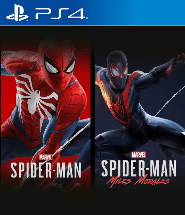 Combo Marvel’s Spider-Man: Game of the Year & Marvel’s Spider-Man Miles Morales - PlayStation 4