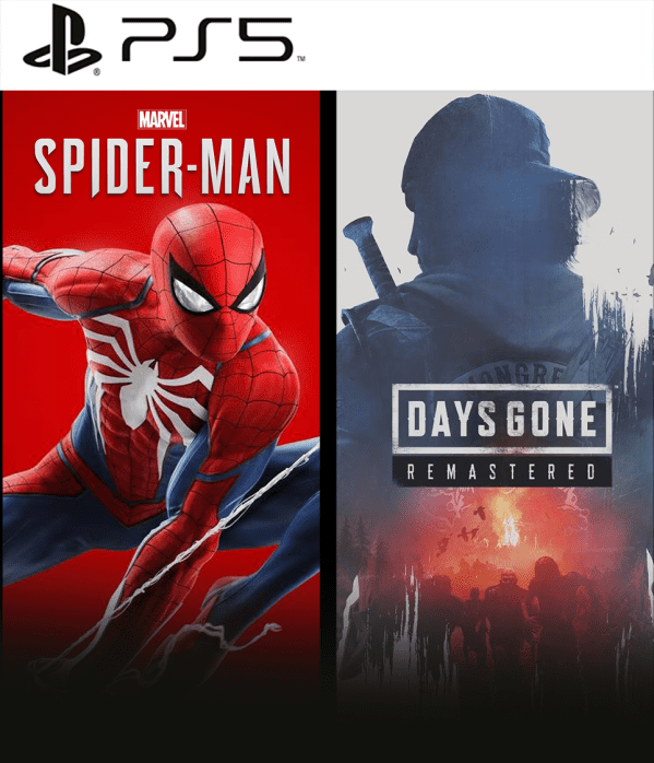 Combo Spider-Man  Remaster & Days Gone Remaster - PlayStation 5