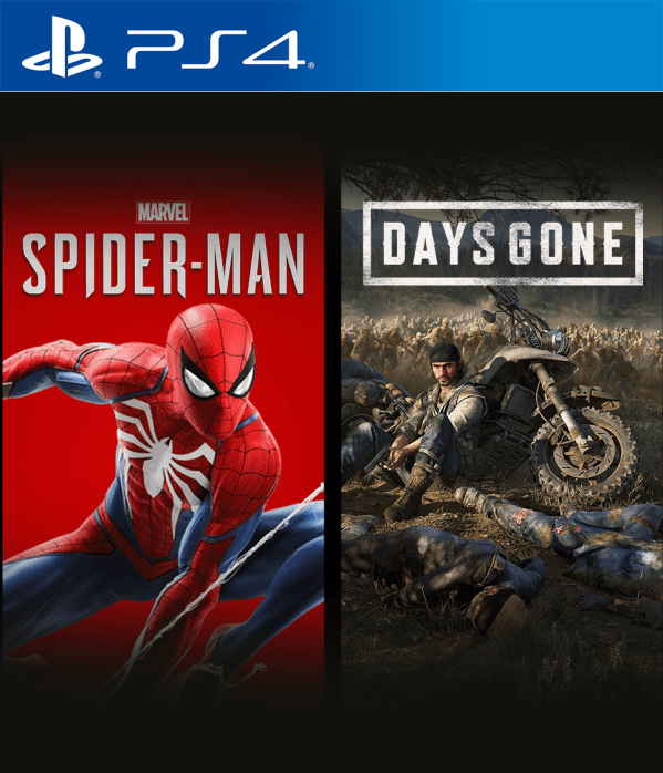 Combo Spider-Man  & Days Gone - PlayStation 4