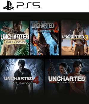 Combo UNCHARTED: Nathan Drake Collection & UNCHARTED: Legacy of Thieves Collection - PlayStation 5