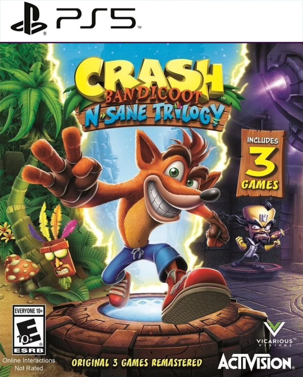 Combo Crash N Sane Trilogy & Crash Team Racing Nitro Fueled - PlayStation 5 - Imagen 2