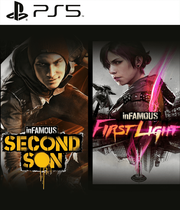 Combo Infamous Second Son & First Light - PlayStation 5