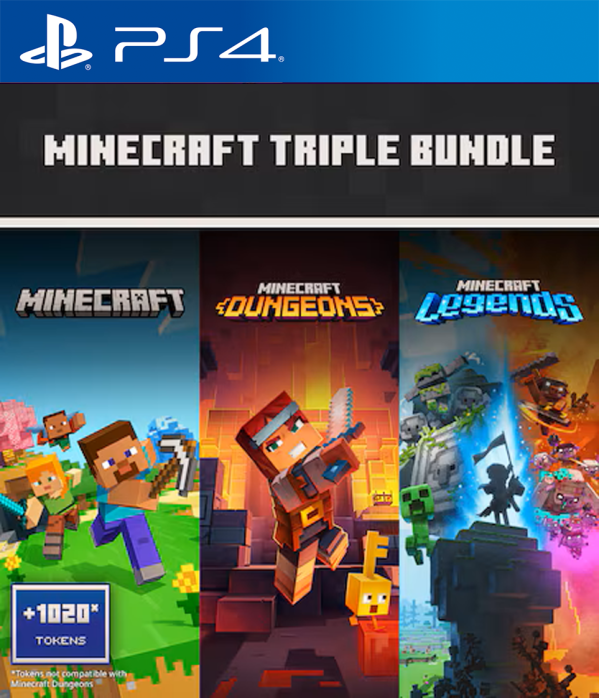 Minecraft Triple Bundle - PlayStation 4