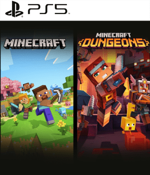 Combo Minecraft y Minecraft Dungeons - PlayStation 5