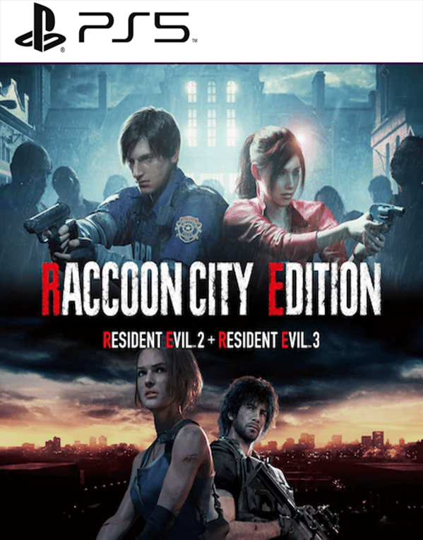 Combo Resident Evil 2 Remaster & Resident Evil 3 Remaster (Raccoon Edition) - PlayStation 5