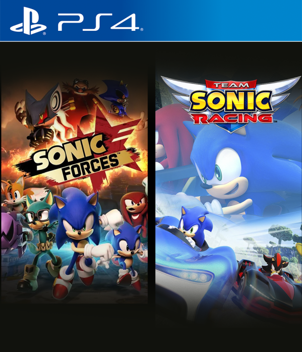 Combo Sonic Forces y Team Sonic Racing - PlayStation 4