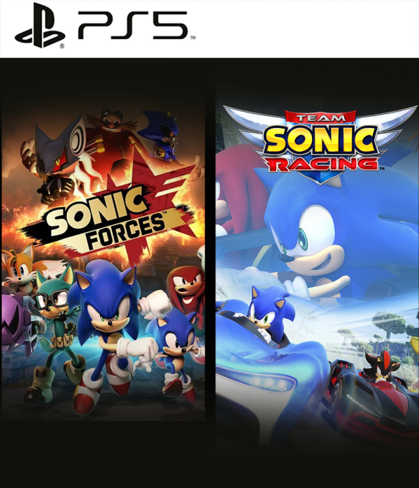 Combo Sonic Forces y Team Sonic Racing - PlayStation 5