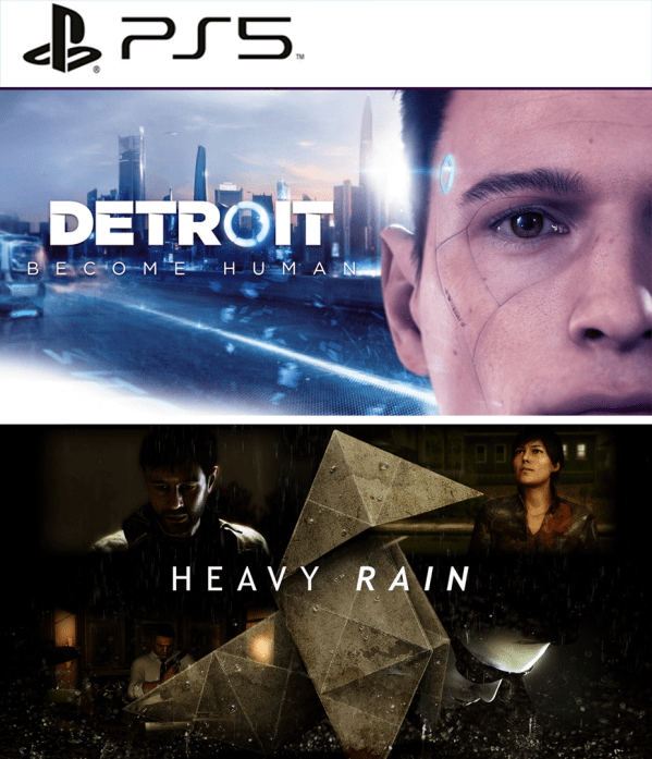 Combo Detroit Become Human y Heavy Rain - PlayStation 5
