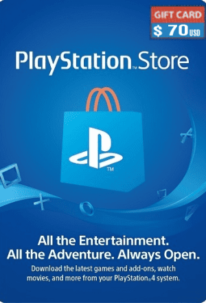 PlayStation Gift Card - 70 USD - USA