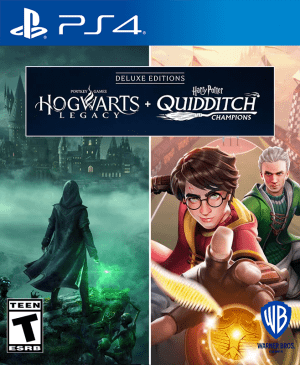 Combo Hogwarts Legacy + Harry Potter Quidditch Champions Deluxe Editions Bundle - PlayStation 4