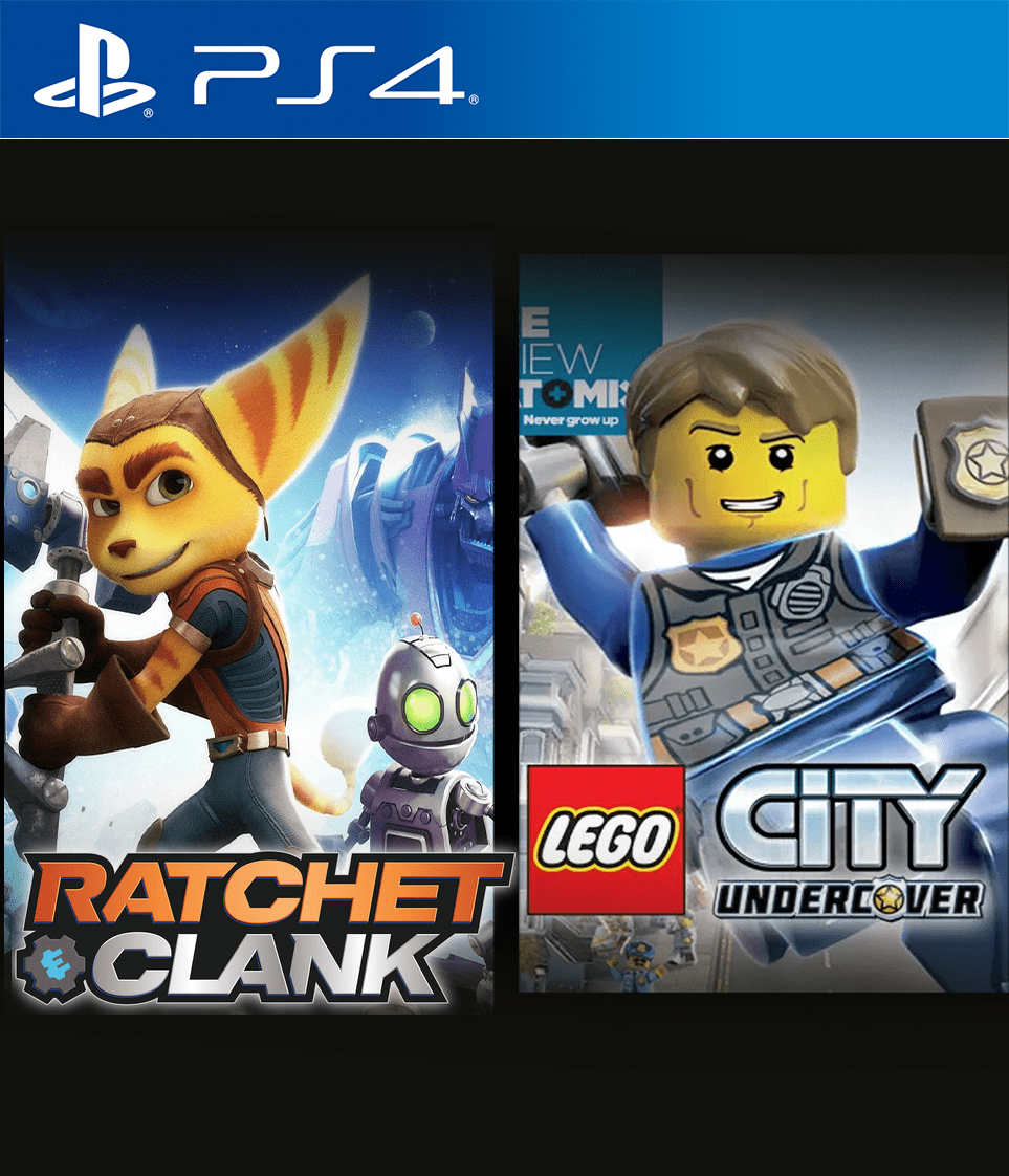 Combo Ratchedn and Clank y Lego City - PlaySTation 4